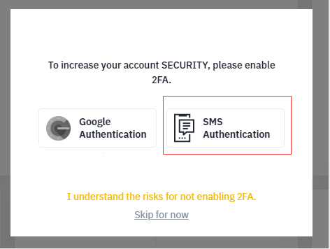 SMS Authentication