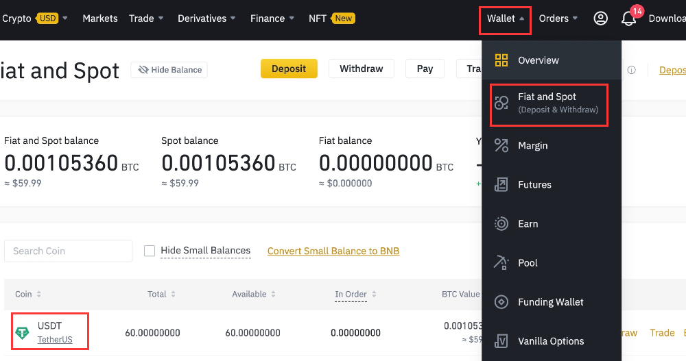 Withdraw Crypto