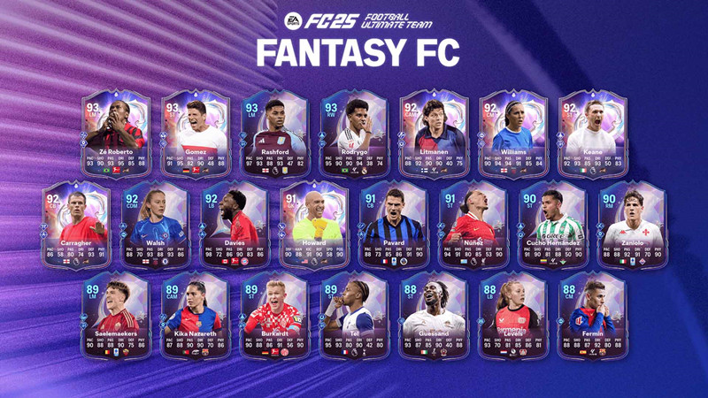 FC 25: EA FC 25 Fantasy FC Team 2 Revealed, Includes Multiple Selectable Heroes